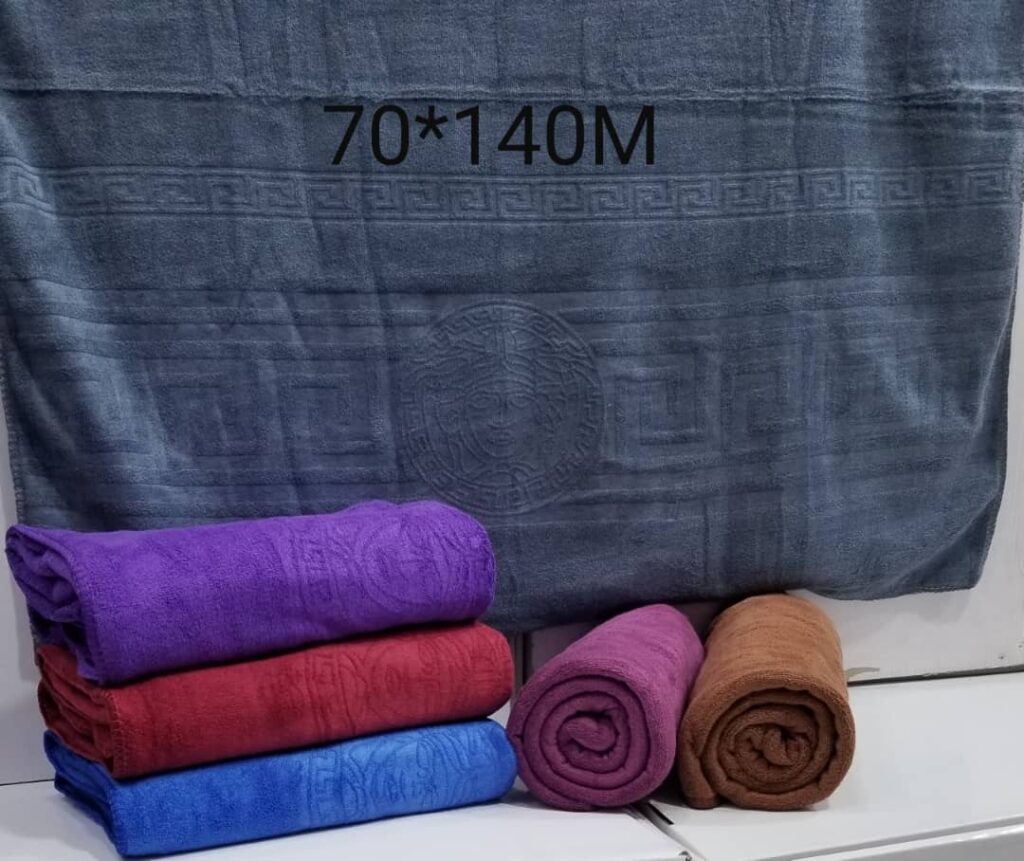 مناشف قطني طول وعرض 70 * 140