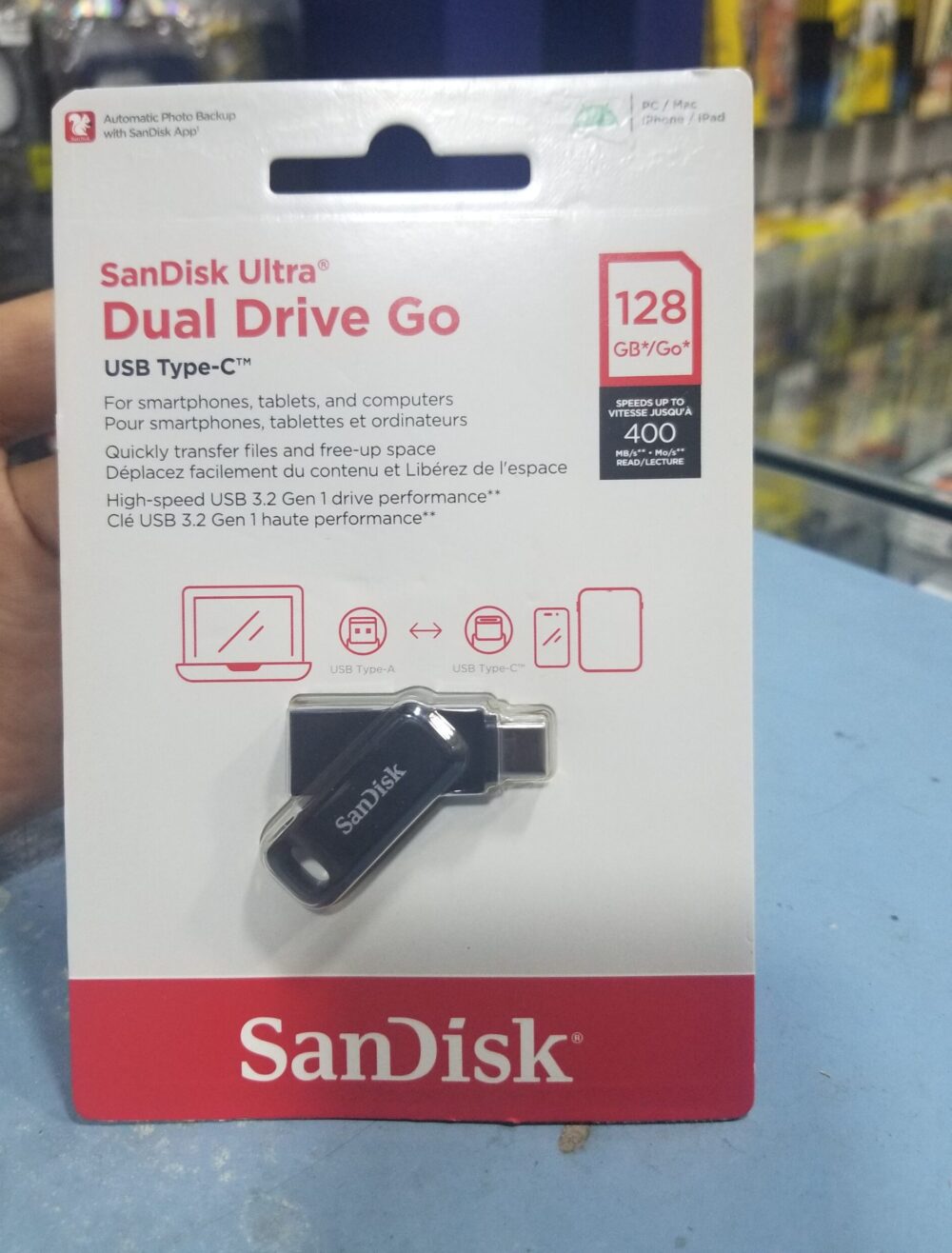 فلاشات ساندسك 128جيجا تايبسي USB
