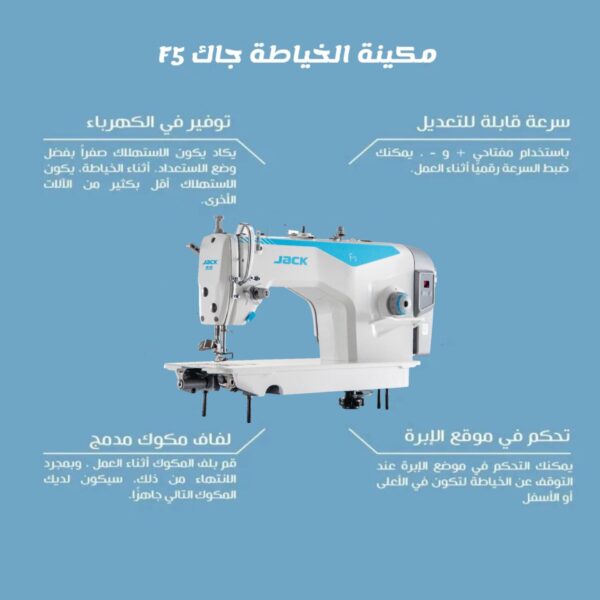 مكينه خياطه نص كمبيوتر موديل F5
