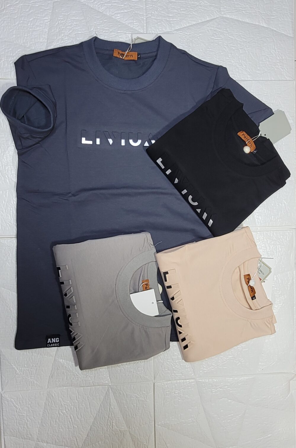 فنائل رجالي قطن ممتاز. من مقاس m .xxl
