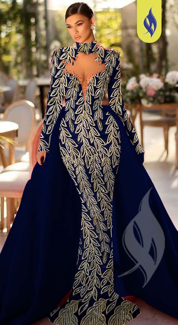 قطعة اقمشة تركي مطرز