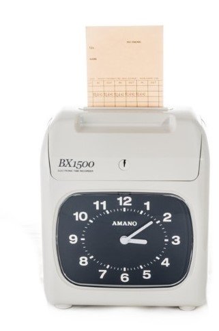 34 ساعة أمانو الإلكترونية BX1500