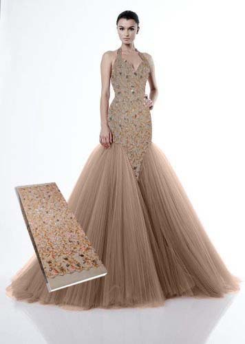 قطعة دانتل ترتر مراية حبةموديل