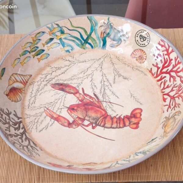 صحن ميلامين كبير