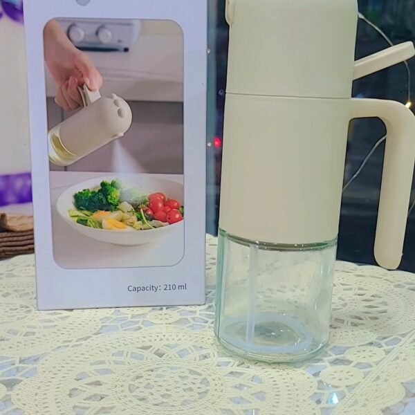 بخاخ زيت للطبخ (Oil Sprayer) سعة 210 مل زجاج