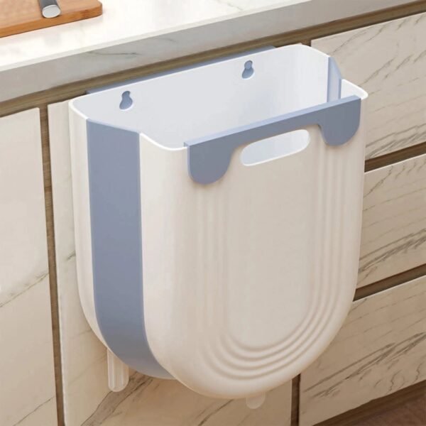 سلة نفايات مرنة تعليقه.