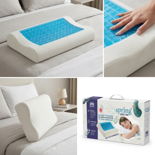 الوسادة الطبية "الفيشاوي" المريحة – تكنولوجيا الدعم الفائق للرقبة والعمود الفقري لنوم هادئ وصحي.