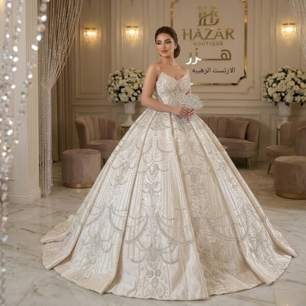 فستان عرائسي اميرة راقي هزار