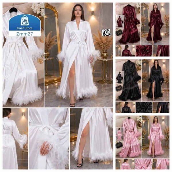 روب لانجري ساتان Bride Collection