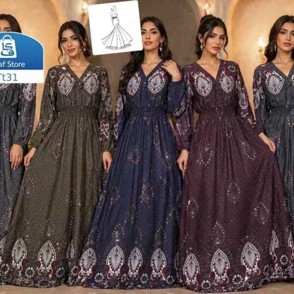 اروىب نسائي كم بلونه عريض ونص كم ونص كم يلبس له وزن 65