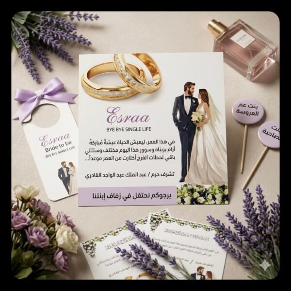 كروت دعوت زفاف