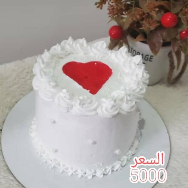 ​❤️ تورتة "بوح المشاعر" – رقة التصميم وعذوبة المذاق ✨