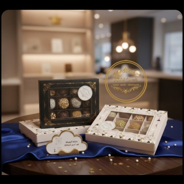 شوكولاتة الضيافة الملكية" من Malak Sweets