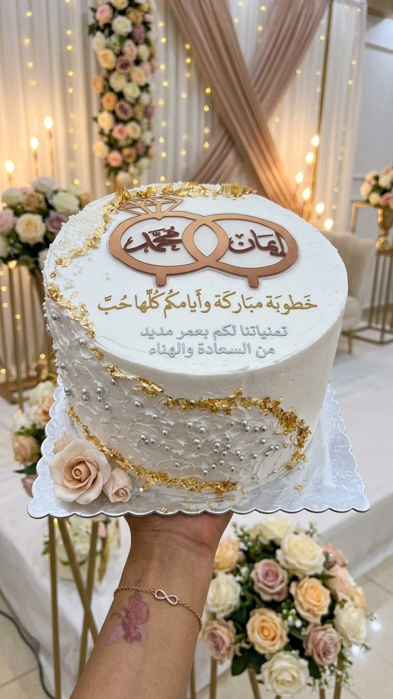 كيكة العقد المميزه