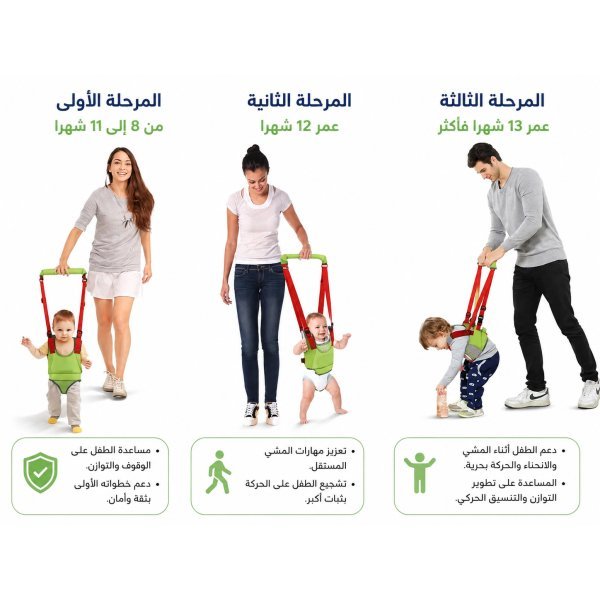 حزام المساعدة على المشي للطفل – أداة مساعدة على المشي للأطفال - Image 5